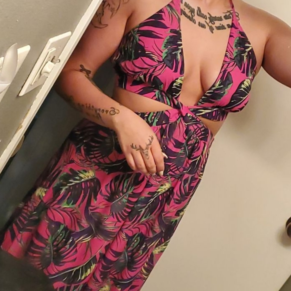 Cut out Maxi Dress